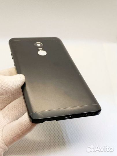 Xiaomi Redmi Note 4. Задняя крышка. Чёрная. Ориг