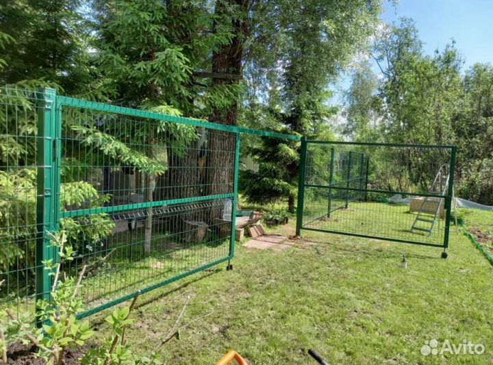 Забор из 3D сетки профессионально качественно