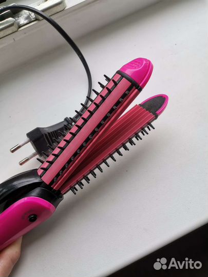 Плойка тройная для волос