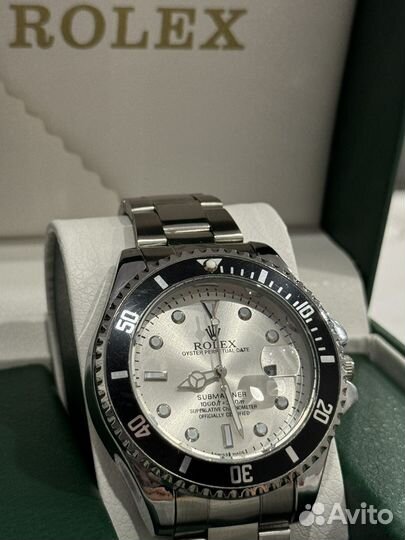 Часы Rolex Submariner Date 40mm White/Black