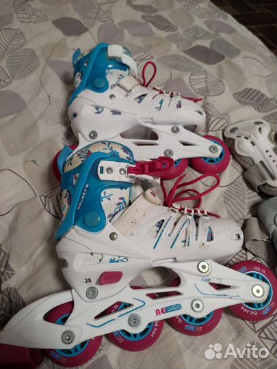 Детские ролики и защита