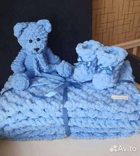 Плюшевый набор для новорождённого