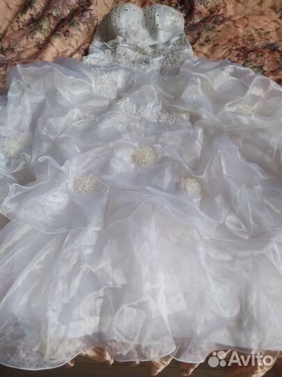 Свадебное платье 44-46 размера