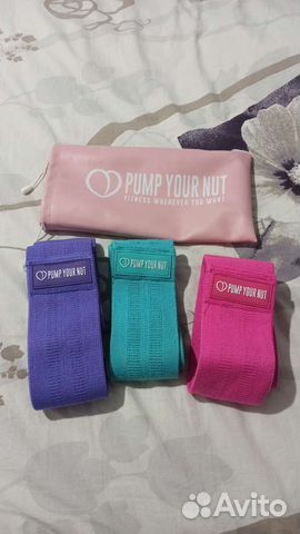 Тканевые фитнес резинки