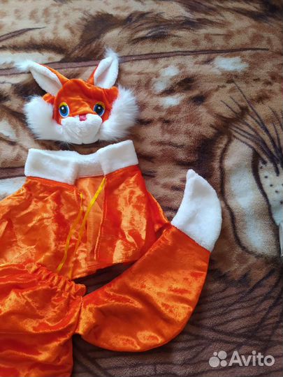 Новогодний костюм зайца и белки