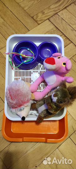 Лоток для кошек игрушки аксессуары