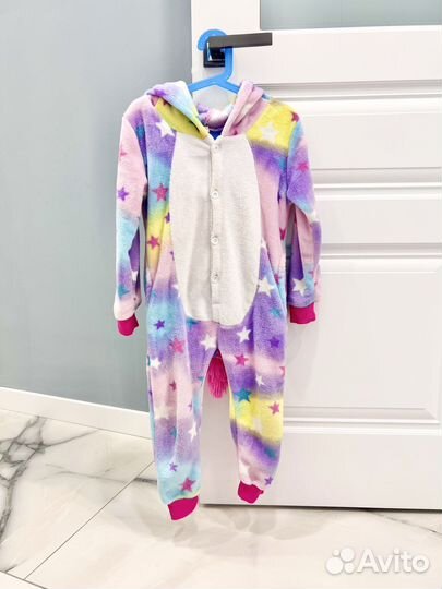 Пижама кигуруми единорог 104