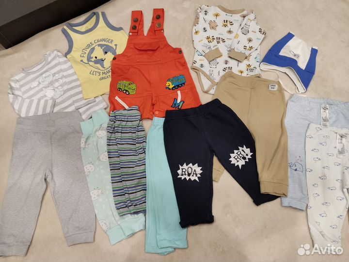 Вещи пакетом на мальчика 74