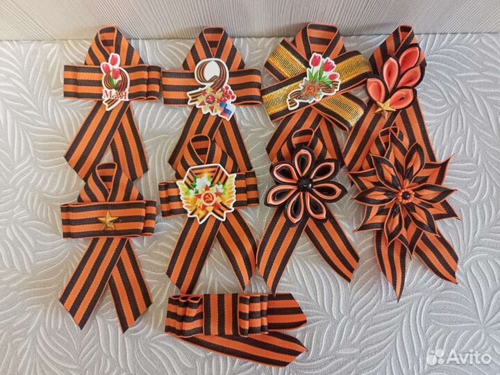 Георгиевская лента броши