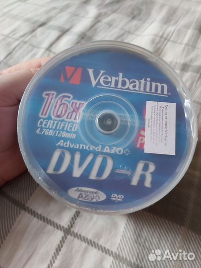 DVD диски чистые