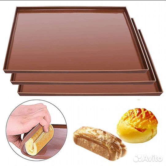 Силиконовый коврик для выпечки