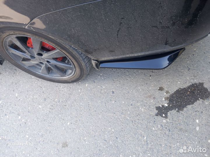 Накладки заднего бампера (Элероны)