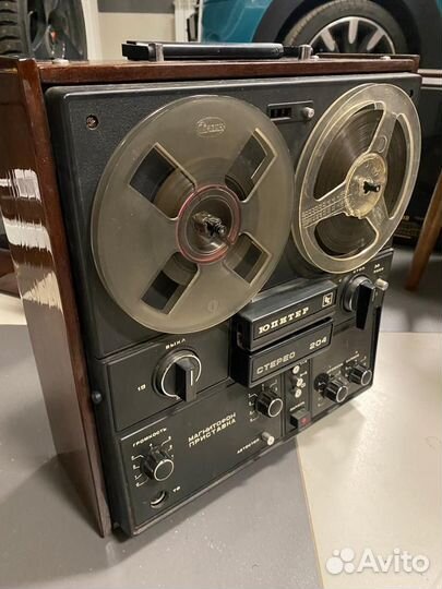 Катушечный магнитофон юпитер 204 стерео