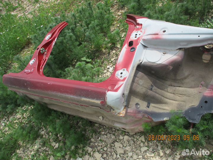 Правая четверть порога Шевроле Лачетти