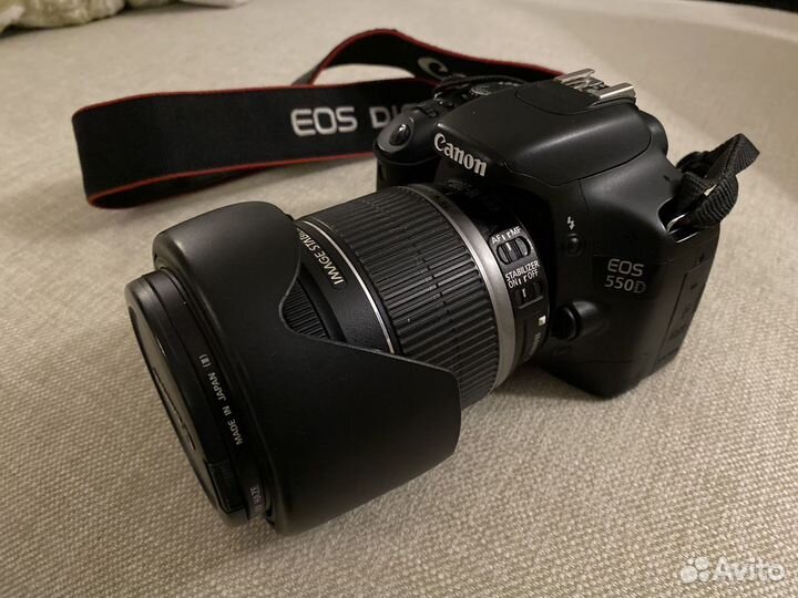 Фотоаппарат canon 550d