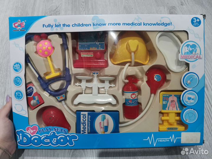 Новый Детский игровой набор доктора