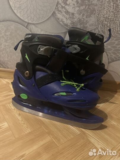 Коньки с застяжкой