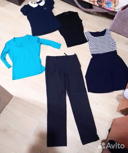 Два пакета вещей на девочку 10-12 лет