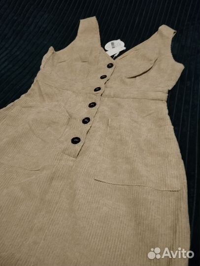 Сарафан вельветовый женский