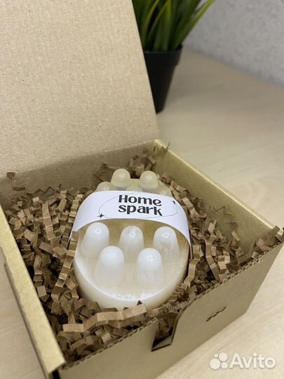 Массажное мыло ручной работы