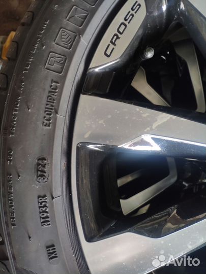 Колеса r17 в сборе на Весту кросс