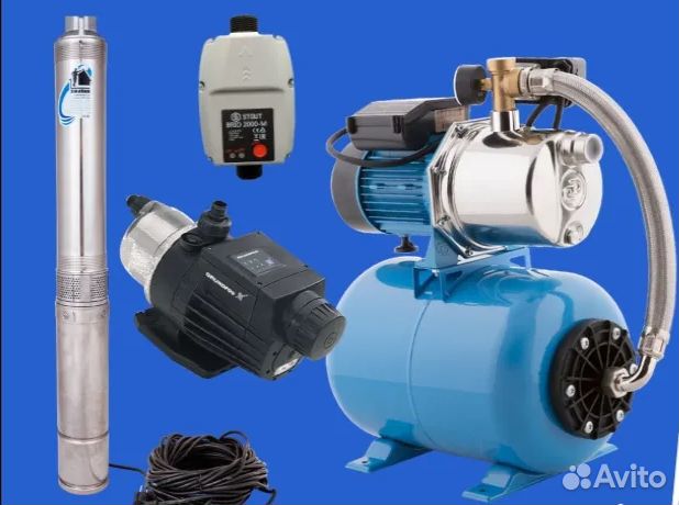 Ремонт, обслуживание водяных насосов