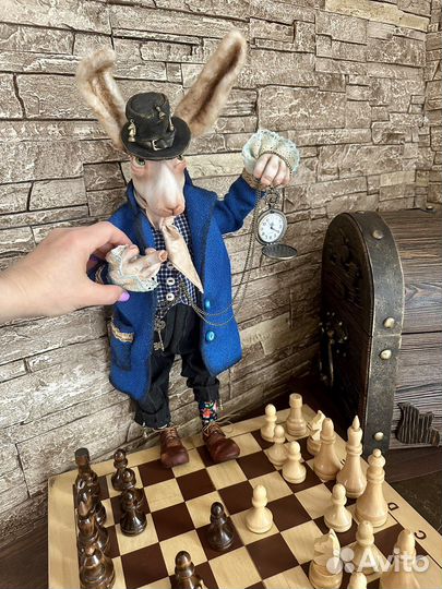 Авторская кукла кролик из 