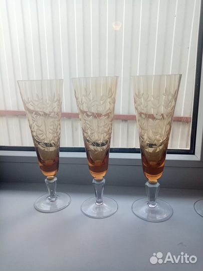 Фужеры бокалы весна СССР