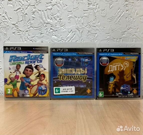 Ассортимент игр для Move PS3
