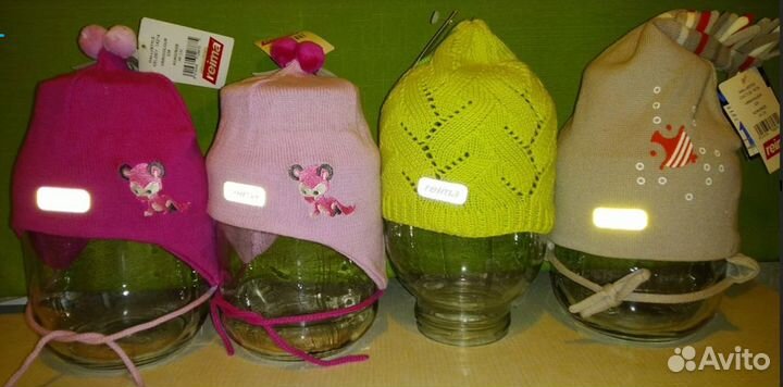 Новые шапки Reima 46-48, 48-50