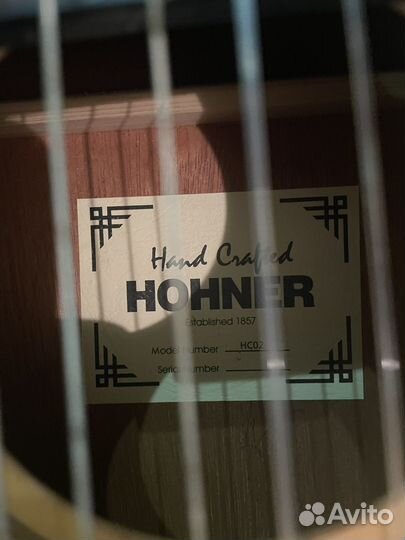 Гитара hohner HC02