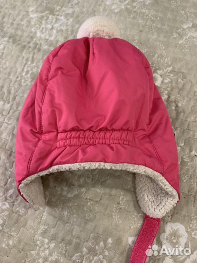 Шапка для девочки зимняя 12-24 мес 48р. Crockid