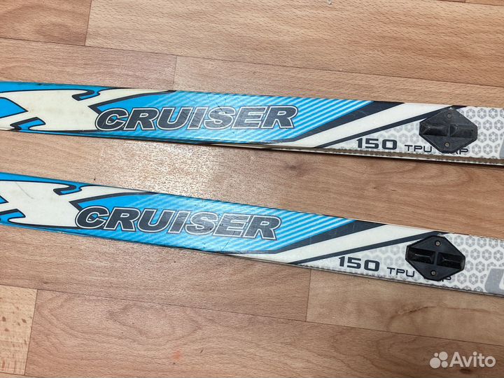 Лыжи беговые детские, лыжные палки