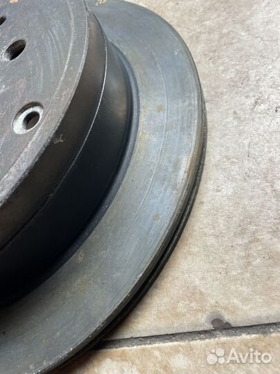 Диск тормозной задний DF4965S TRW, land cruser 200