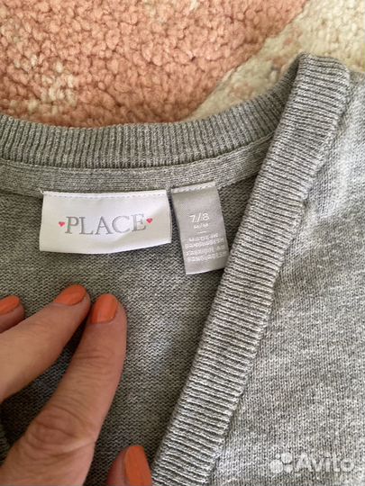 Кардиган школьный, 7/8 р. 134