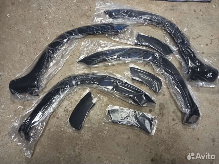 Накладки на арки Renault Duster