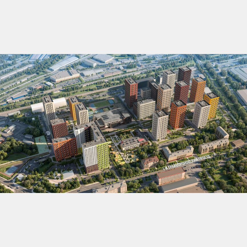 1-к. квартира, 40,7 м², 21/24 эт.