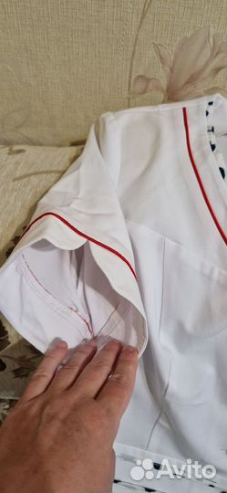 Костюм пиджак и юбка лето 50-52р