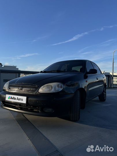 Chevrolet Lanos 1.5 МТ, 2008, битый, 140 000 км