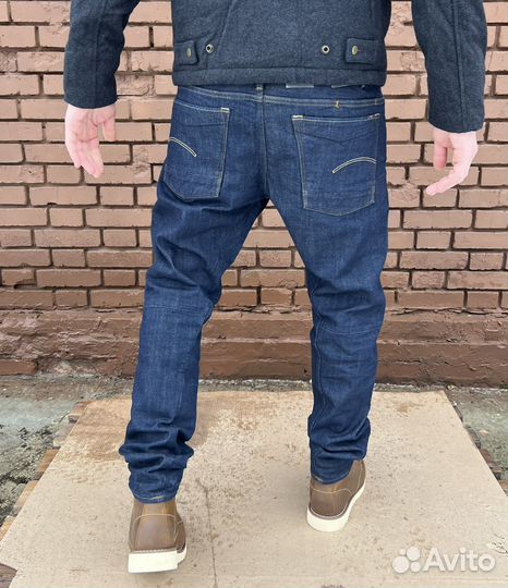 Джинсы (W32/L34) G-Star Raw Scutar 3D Slim Tapered