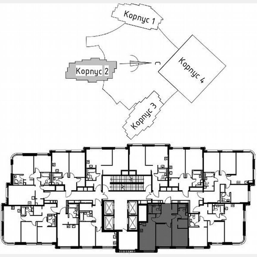 2-к. квартира, 68,1 м², 34/35 эт.