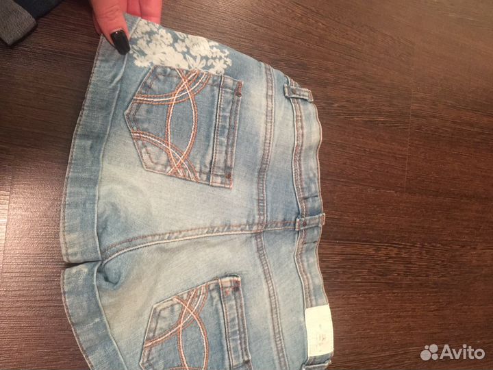 3 вещи : Джинсовые шорты Zara, Mayoral, футболка M