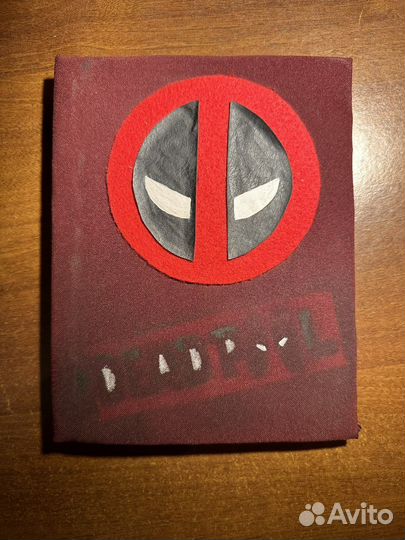 Блокнот ручной работы Deadpool