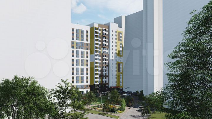 2-к. квартира, 48,1 м², 14/15 эт.