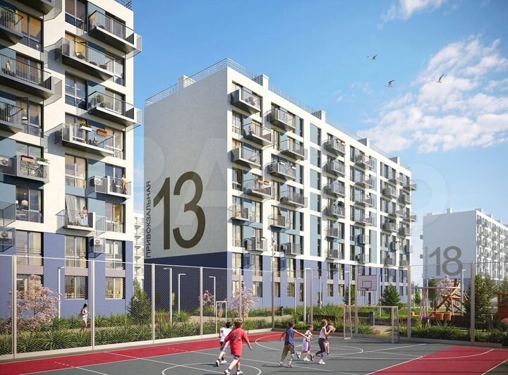 Квартира-студия, 30,7 м², 5/8 эт.