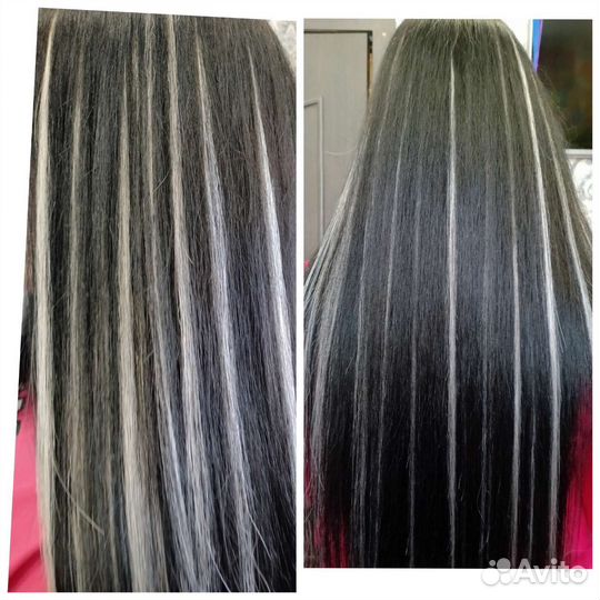 Цветные пряди для волос