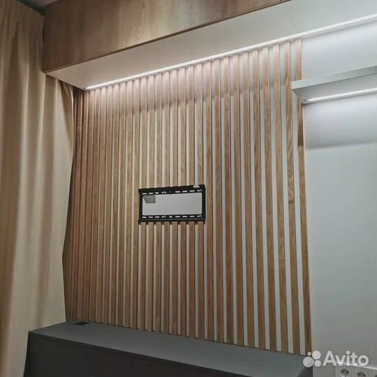 Декоративные рейки woodwall 33 шт