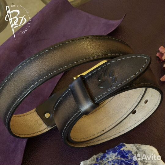 Ремень из натуральной кожи