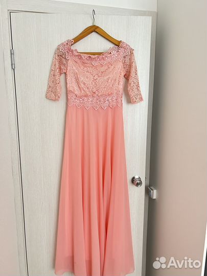 Платье на выпускной в пол, нарядное, вечернее