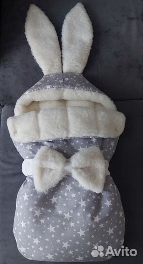 Зимний конверт на выписку